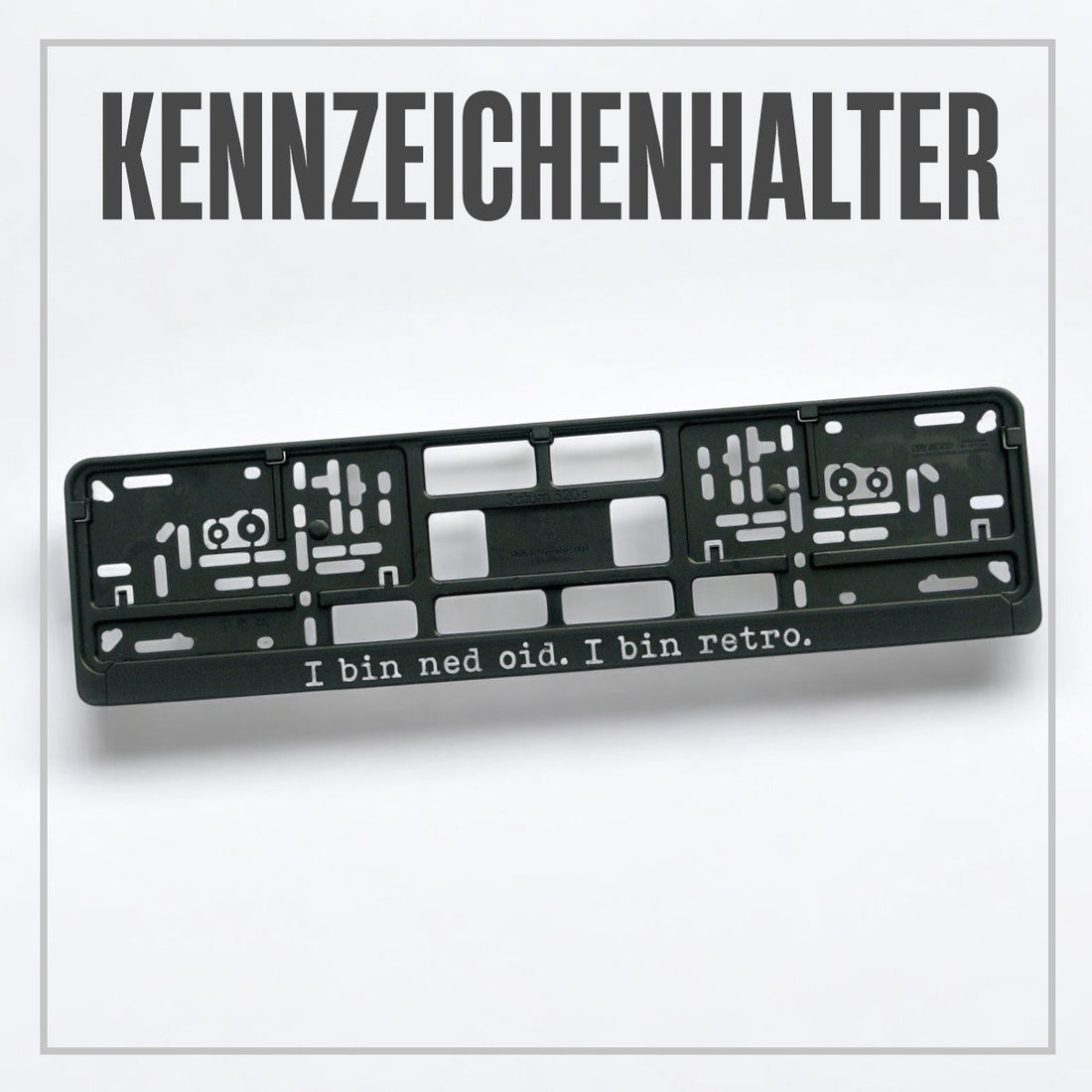 Kennzeichenhalter