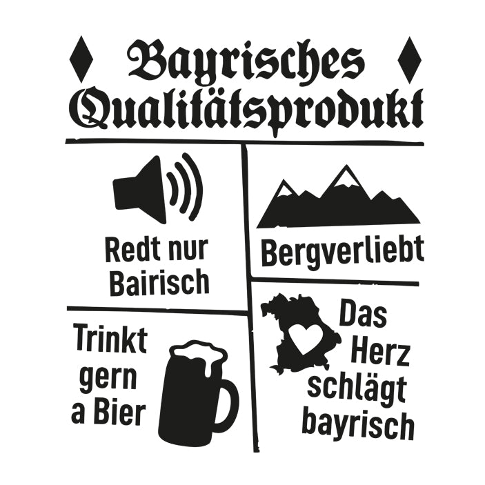 Bayrisches Qualitätsprodukt