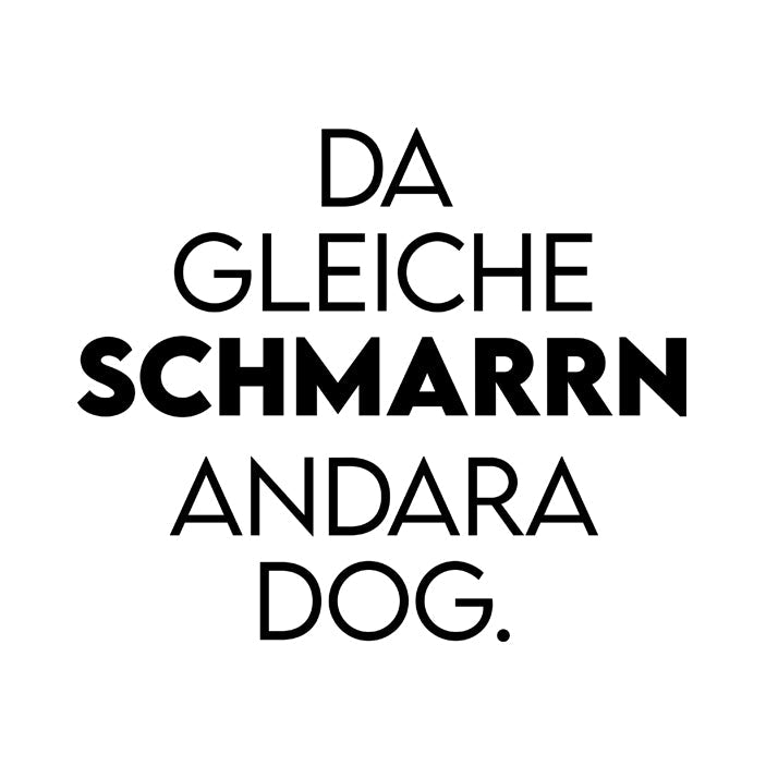 Da gleiche Schmarrn!