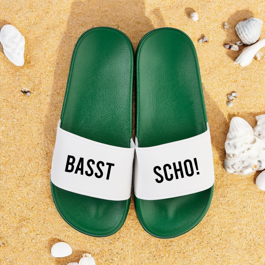 Badelatschen &quot;Basst scho!&quot;