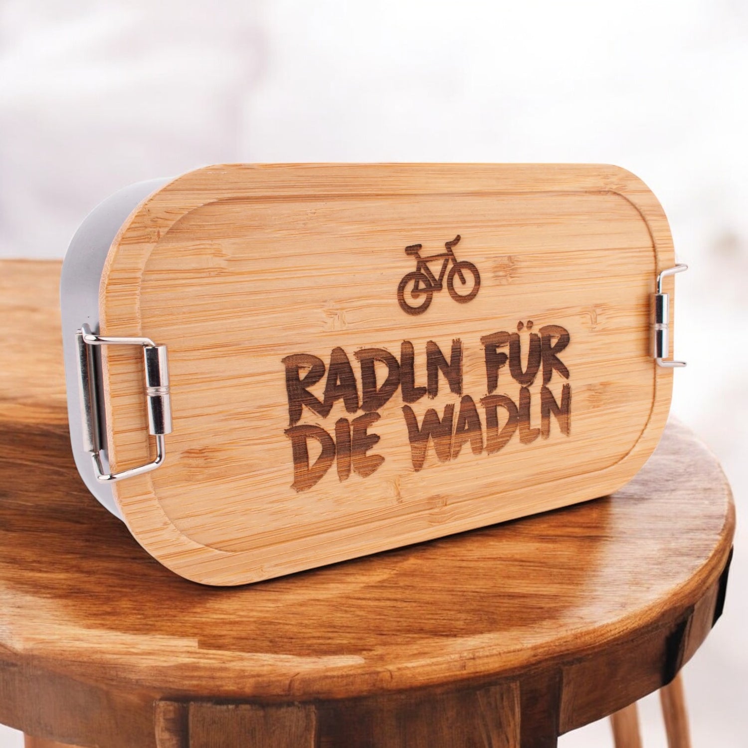 Brotzeitbox &quot;Radln für die Wadln&quot;