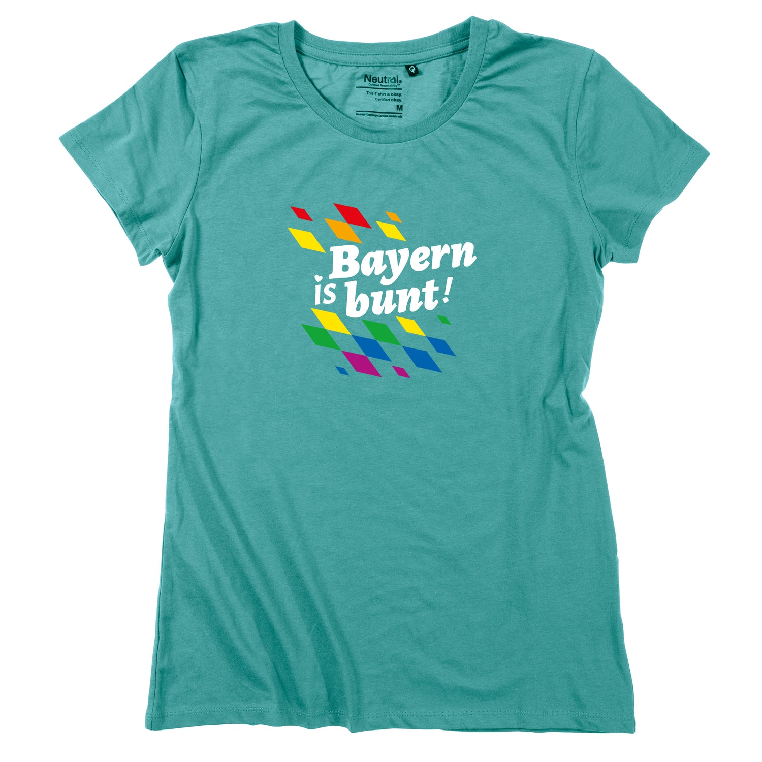 damen-shirt-bayern-is-bunt-petrolqdK9b1w5vdlpy