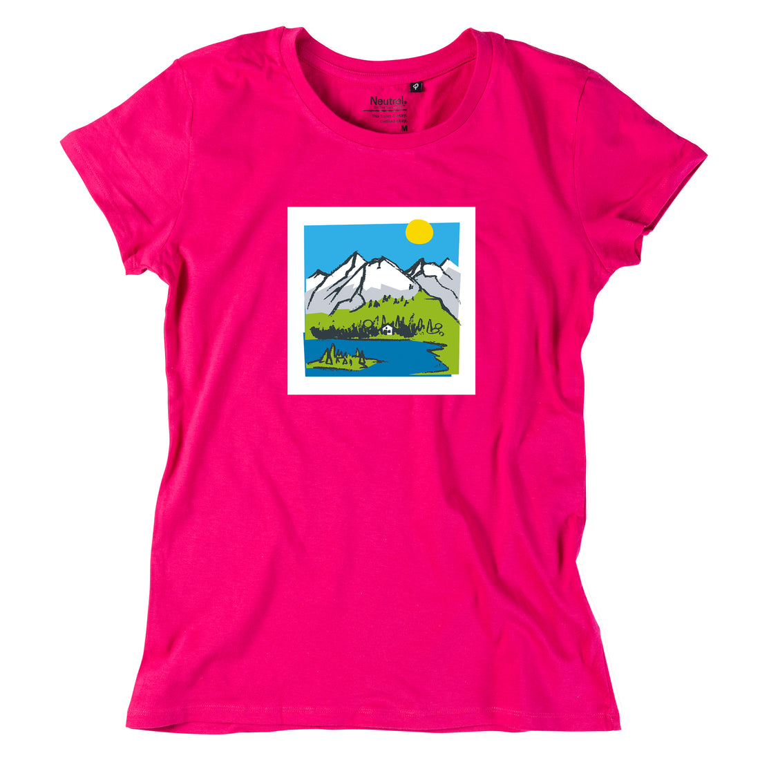 damen-shirt-bergpanorama-pink