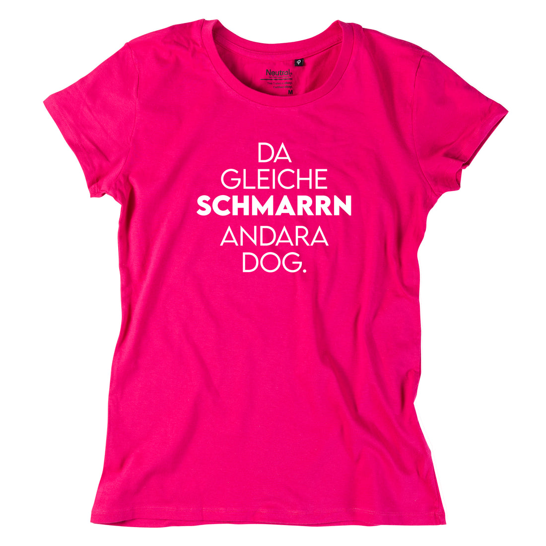 damen-shirt-da-gleiche-schmarrn-pink