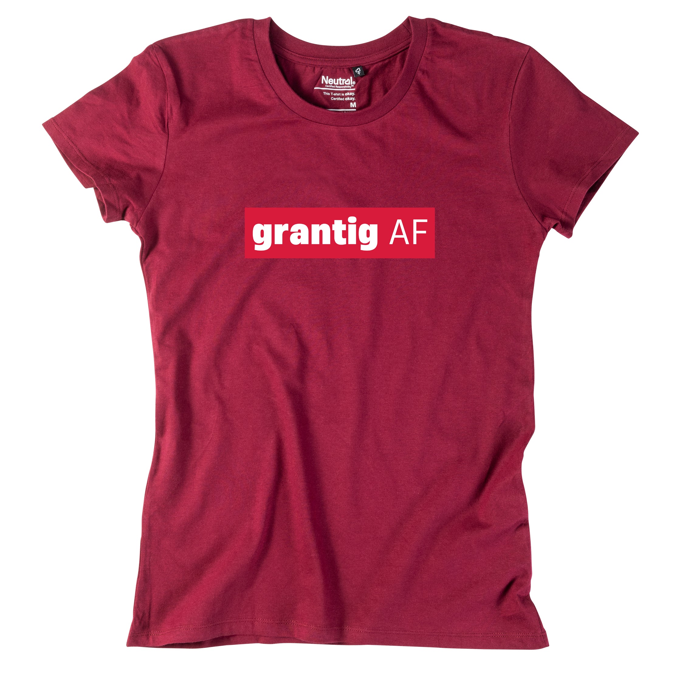 Damen-Shirt &quot;grantig AF&quot;