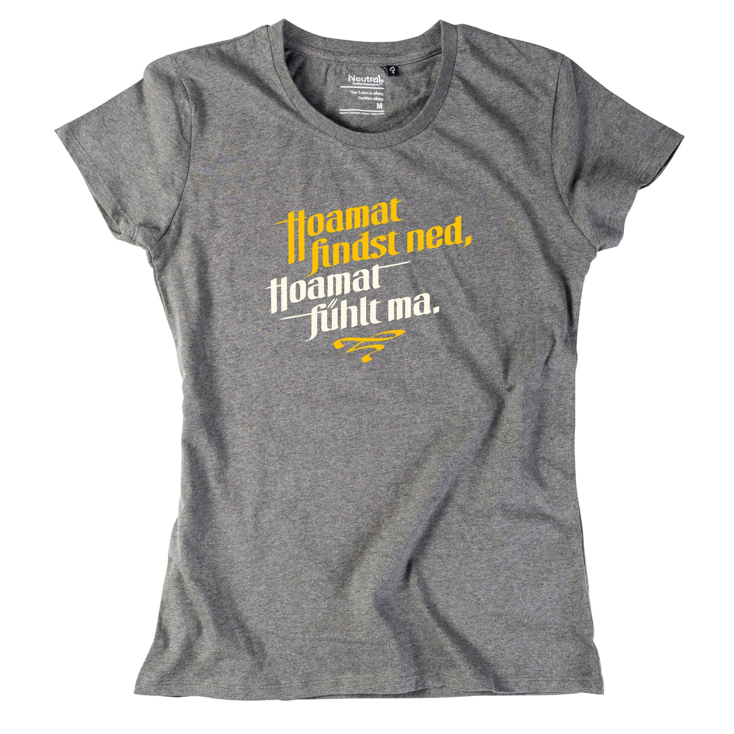 Damen-Shirt &quot;Hoamat fühlt ma&quot;