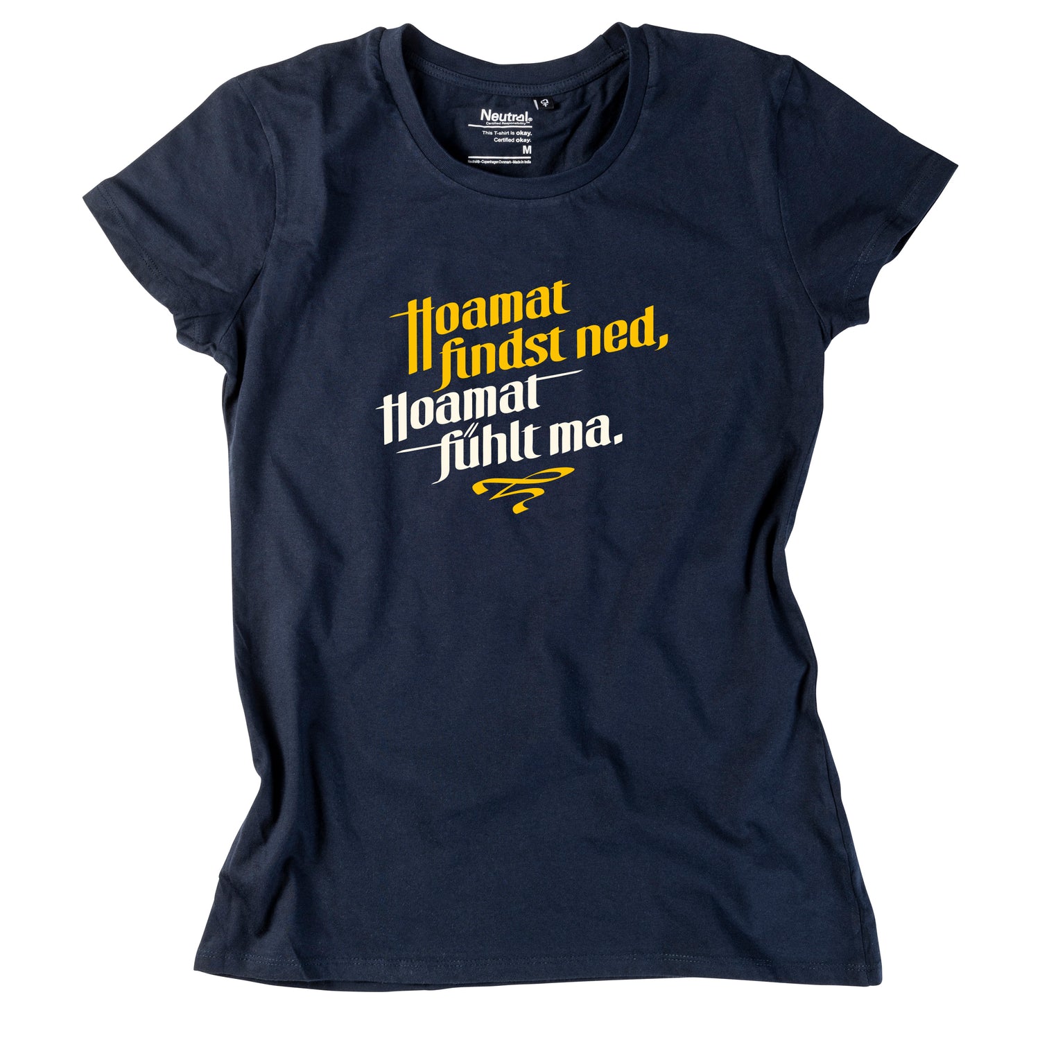 Damen-Shirt &quot;Hoamat fühlt ma&quot;