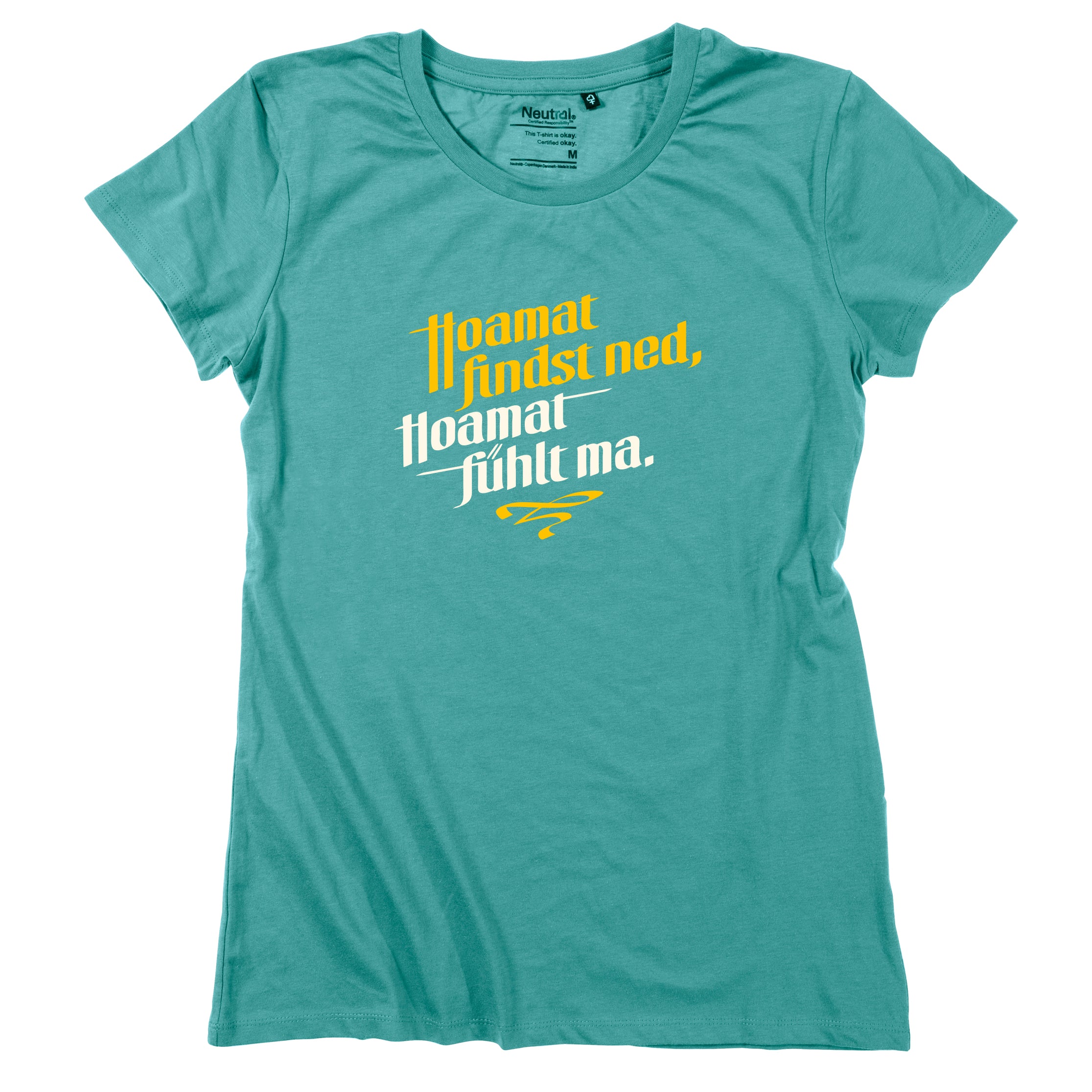 Damen-Shirt &quot;Hoamat fühlt ma&quot;