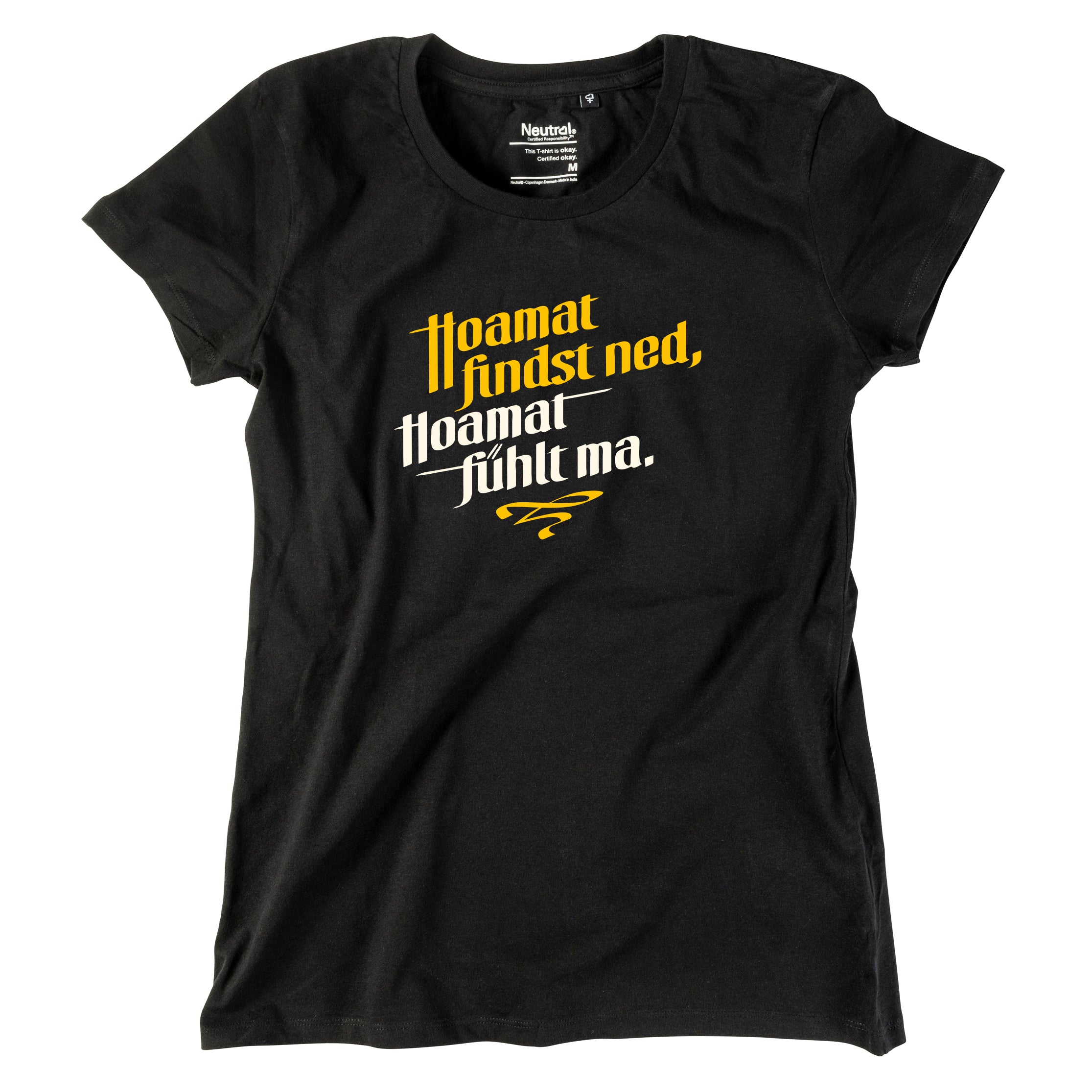 Damen-Shirt &quot;Hoamat fühlt ma&quot;