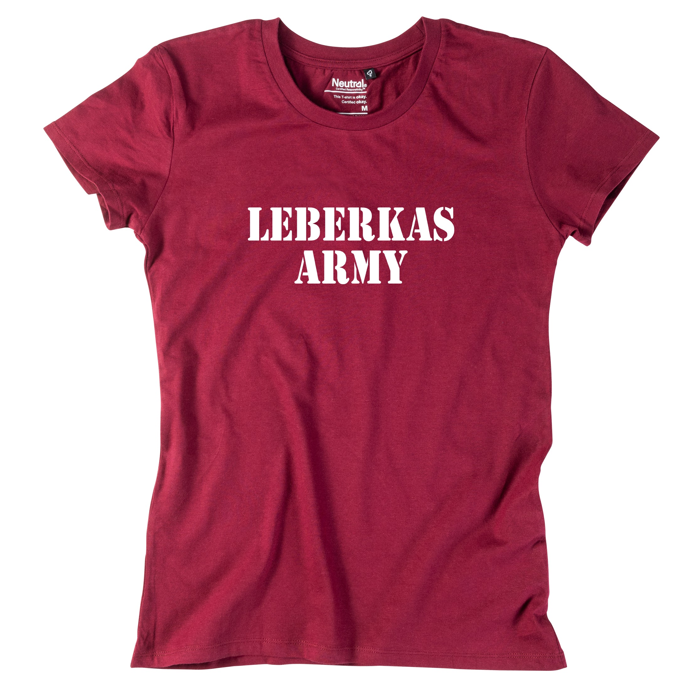 Damen-Shirt &quot;Leberkas Army&quot;