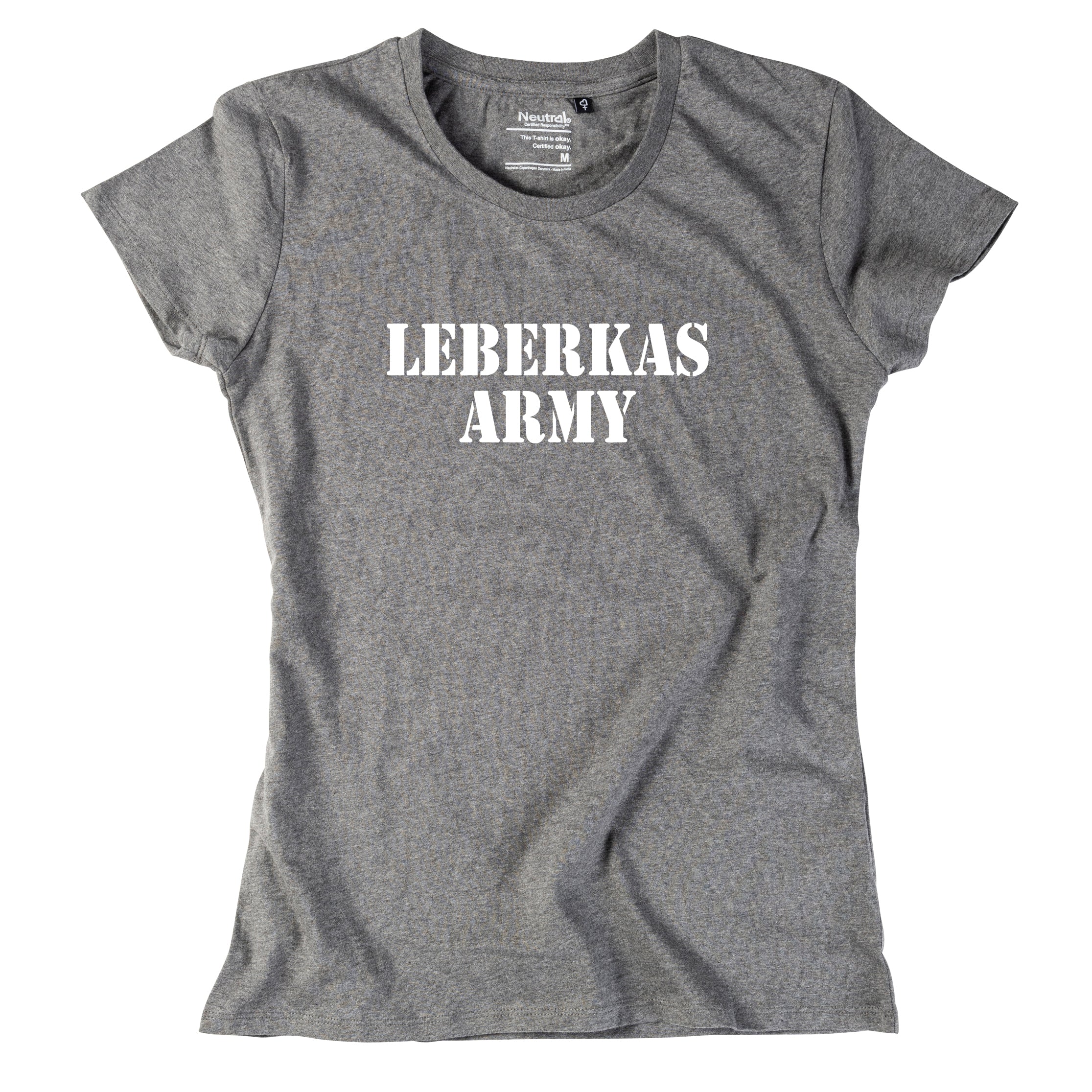 Damen-Shirt &quot;Leberkas Army&quot;