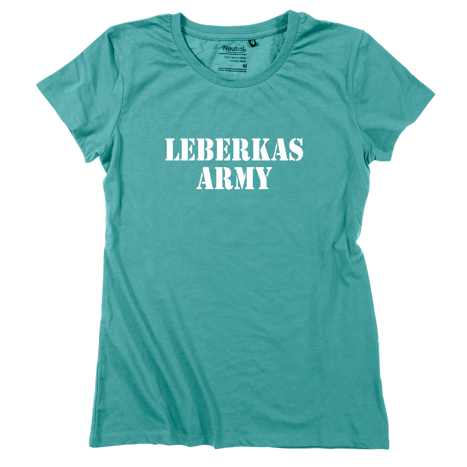 Damen-Shirt &quot;Leberkas Army&quot;