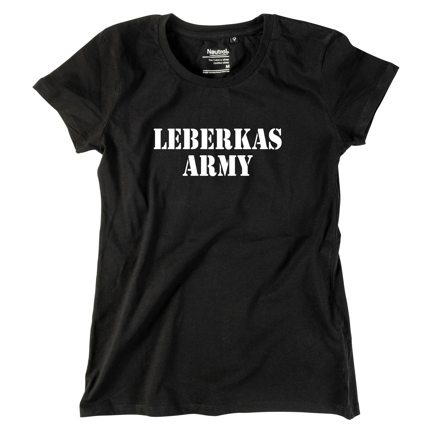 Damen-Shirt &quot;Leberkas Army&quot;