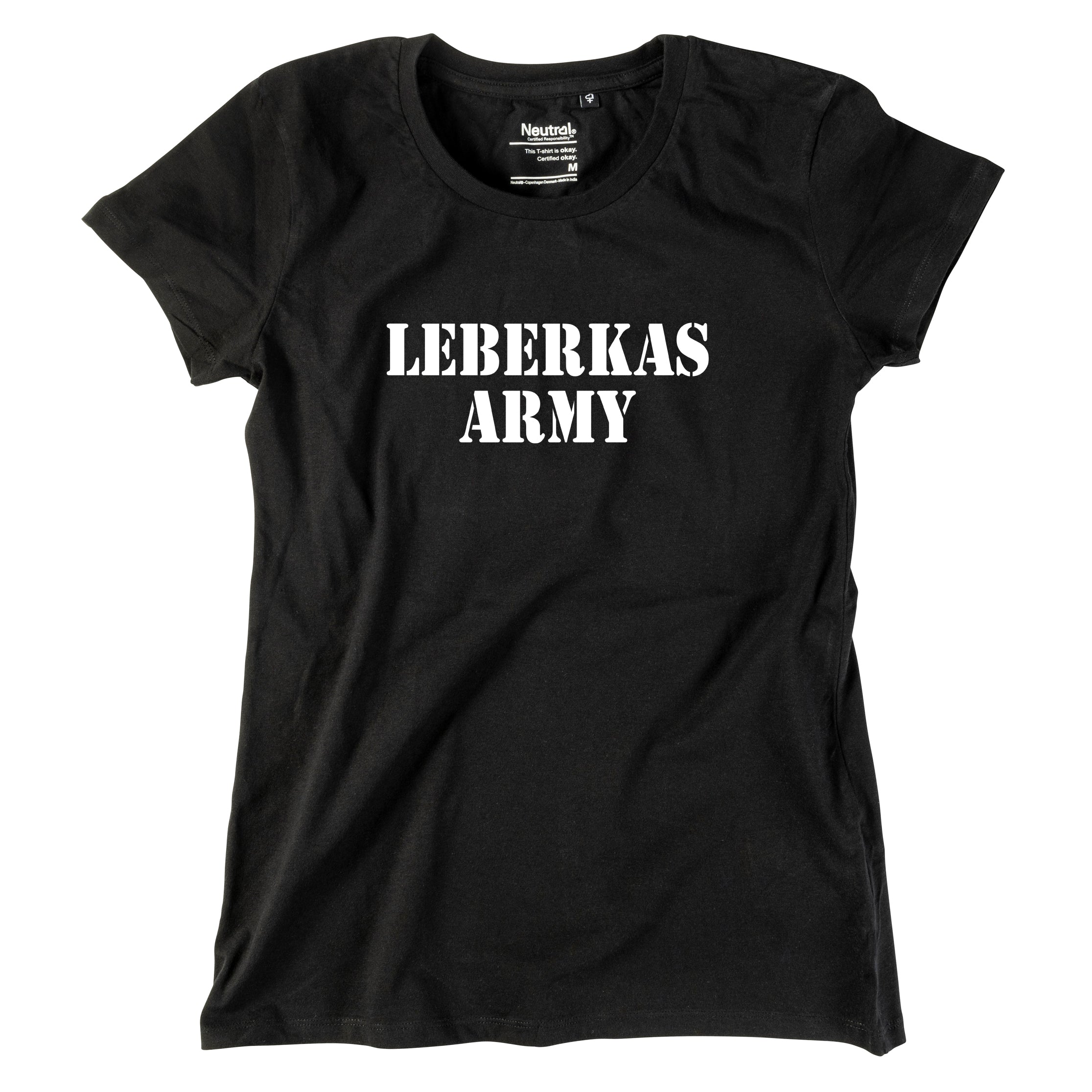 Damen-Shirt &quot;Leberkas Army&quot;