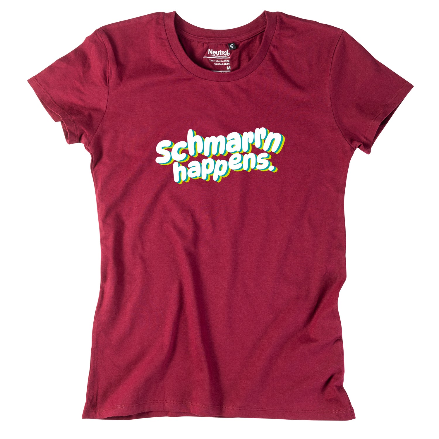 Damen-Shirt &quot;schmarrn happens&quot;