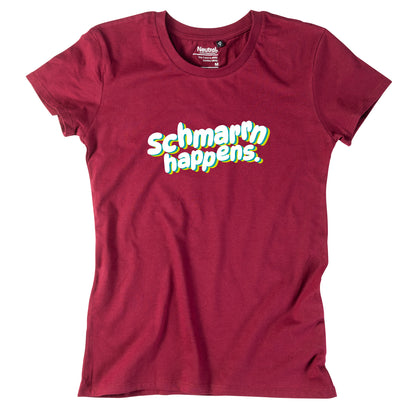 Damen-Shirt &quot;schmarrn happens&quot;