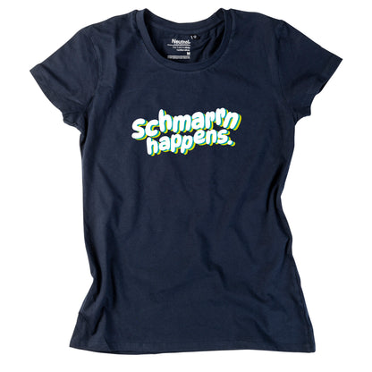 Damen-Shirt &quot;schmarrn happens&quot;