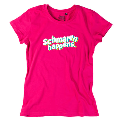 Damen-Shirt &quot;schmarrn happens&quot;