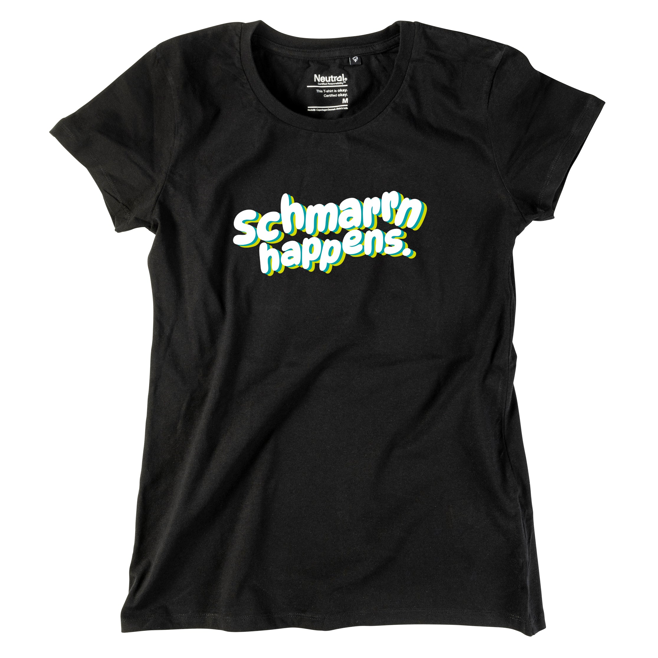 Damen-Shirt &quot;schmarrn happens&quot;