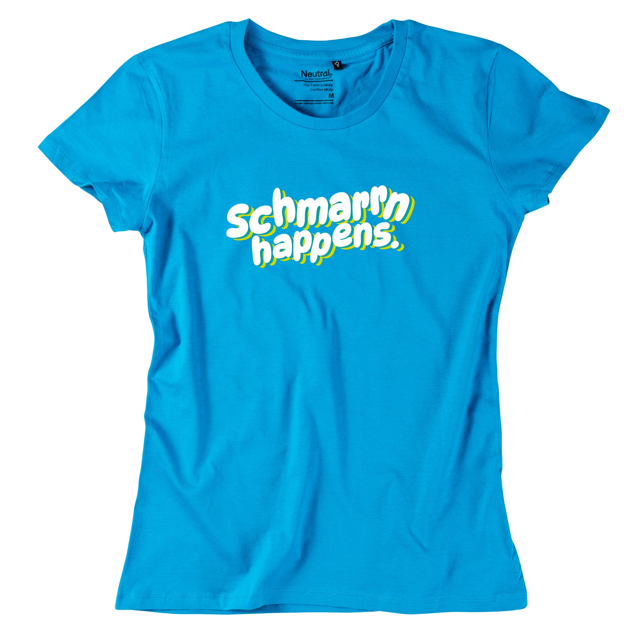 Damen-Shirt &quot;schmarrn happens&quot;