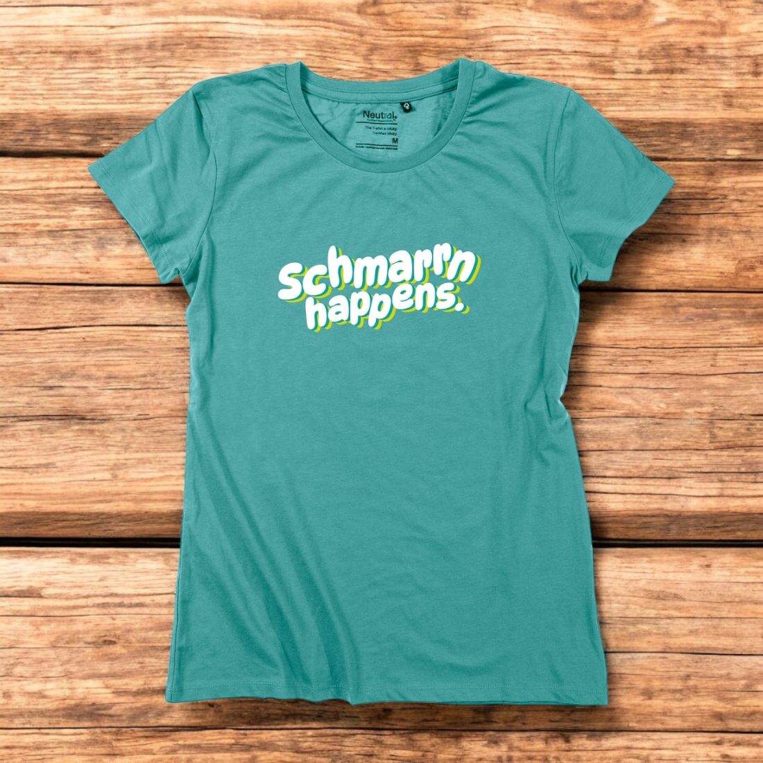 Damen-Shirt &quot;schmarrn happens&quot;