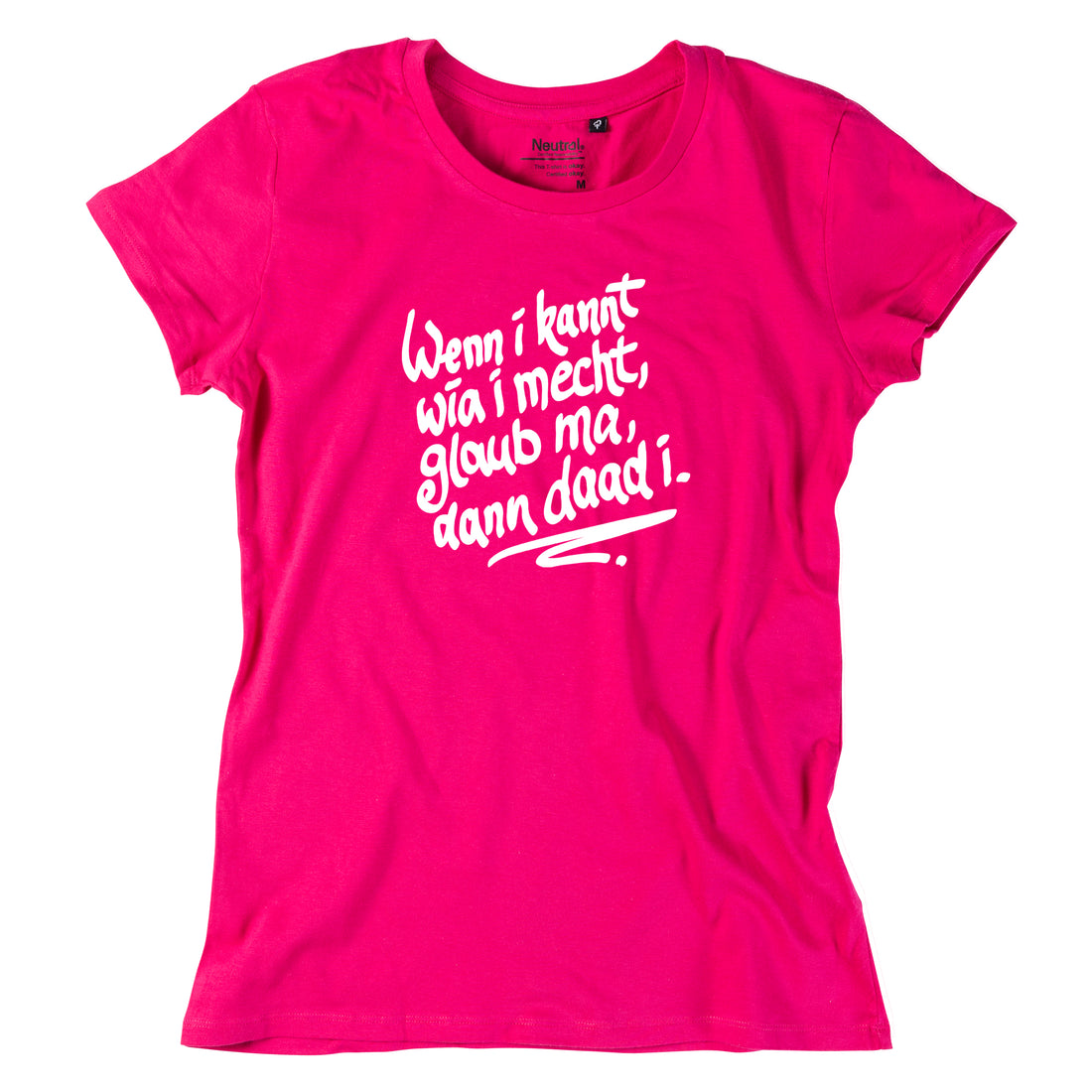 damen-shirt-wenn-i-kannt-pink