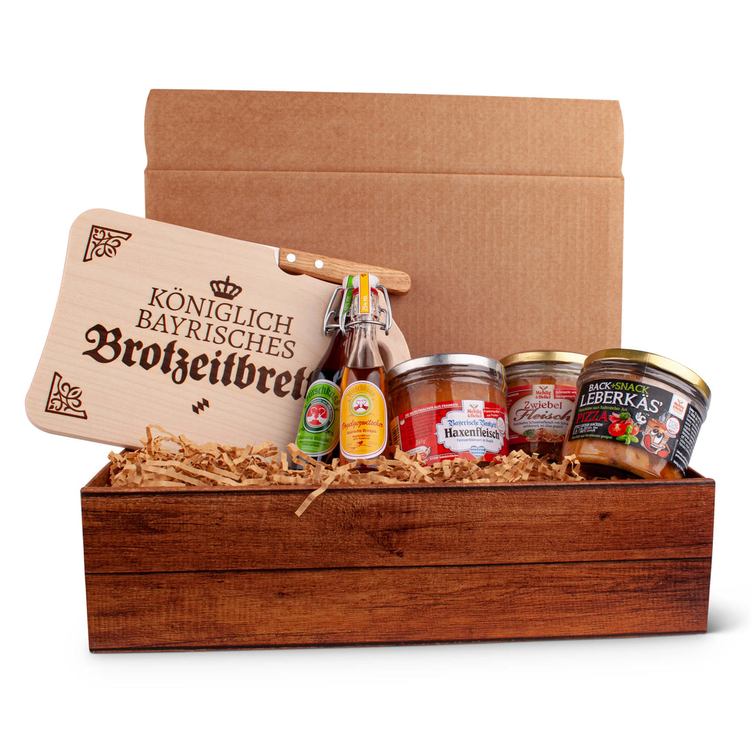 Geschenkbox &quot;Fleisch is mei G&