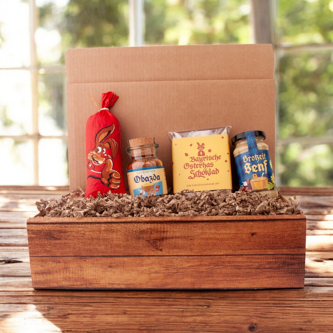 Geschenkbox &quot;Brotzeit zu Ostern&quot;