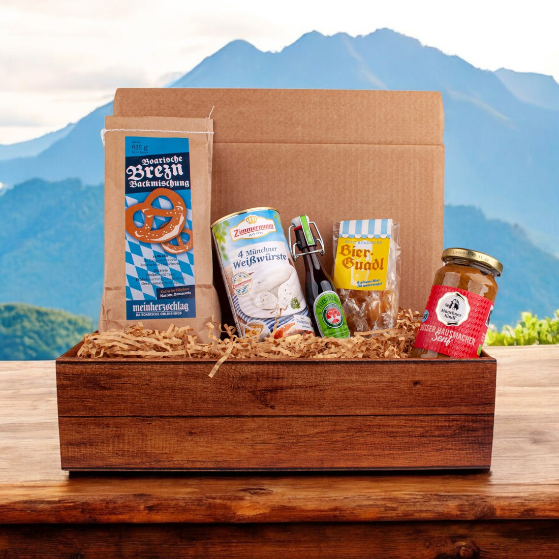 Geschenkbox &quot;Weißwurstfrühstück&quot;