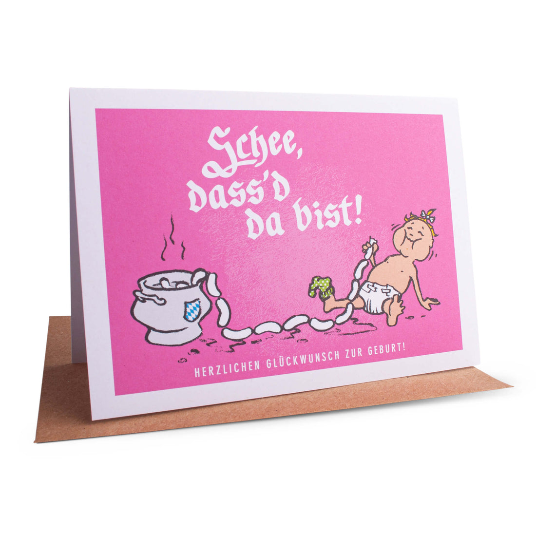 grusskarte-schee-dast-da-bist-pink