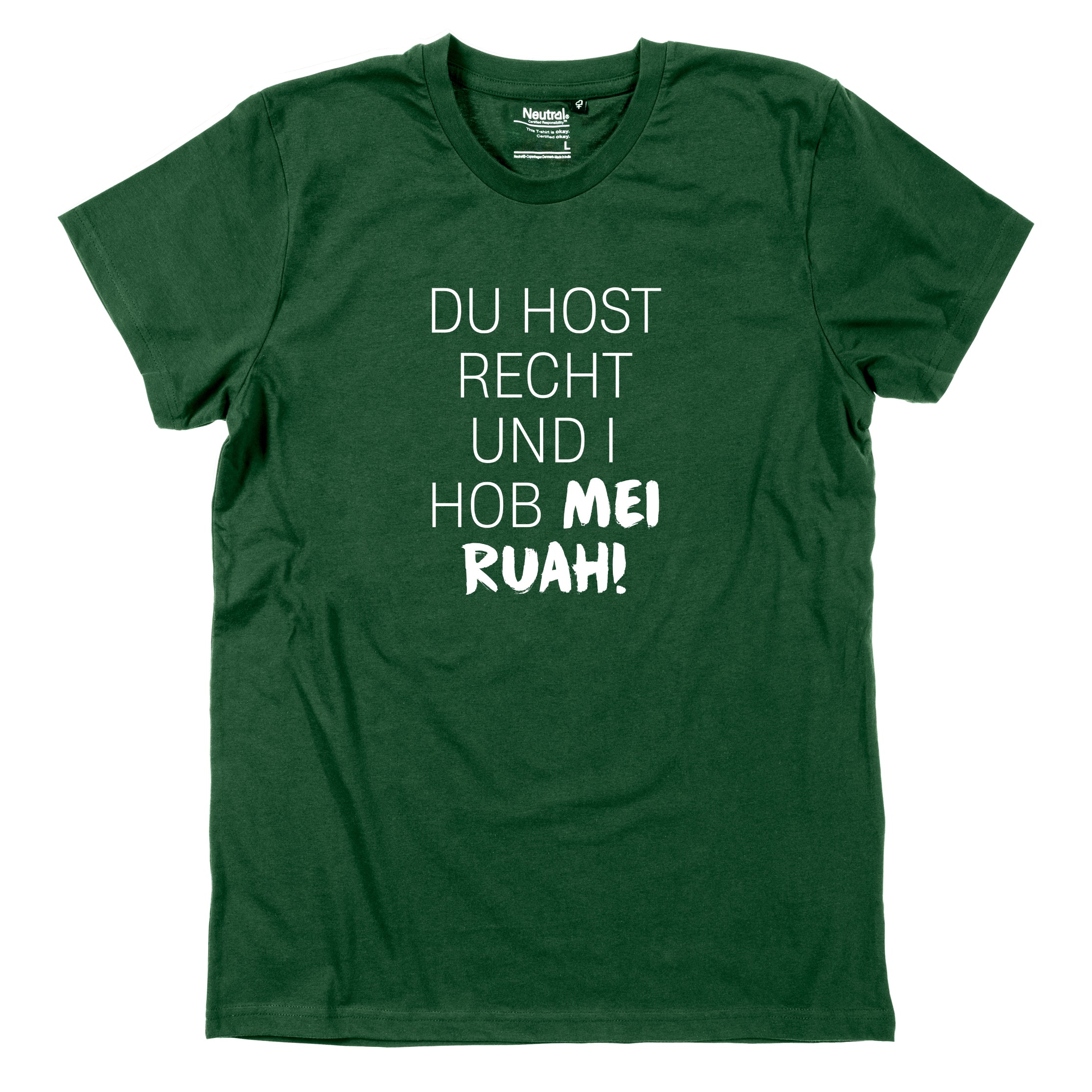 herren-shirt-du-host-recht-gruenC7rEegIWl9GLO