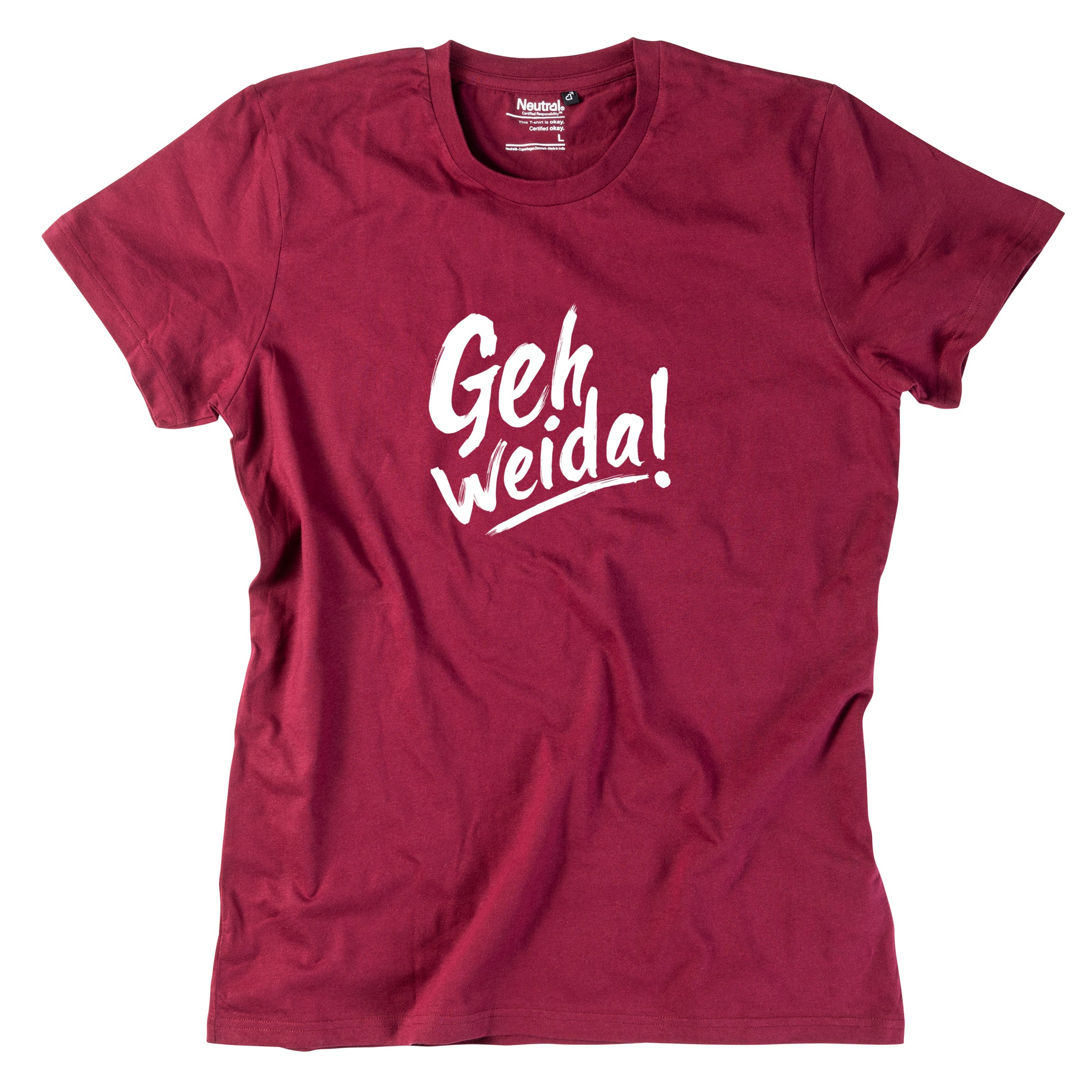 Herren-Shirt &quot;Geh weida!&quot;