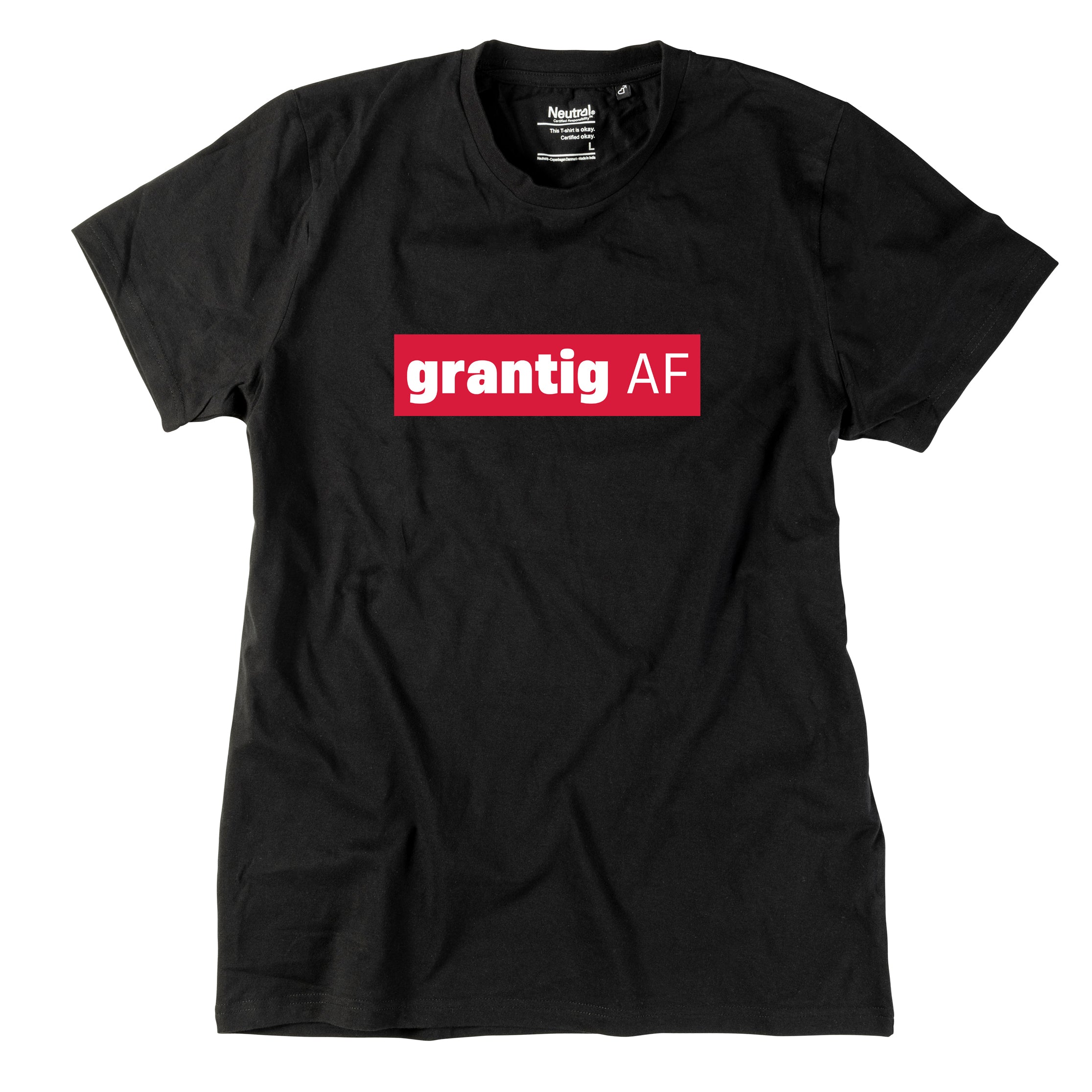 Herren-Shirt &quot;grantig AF&quot;