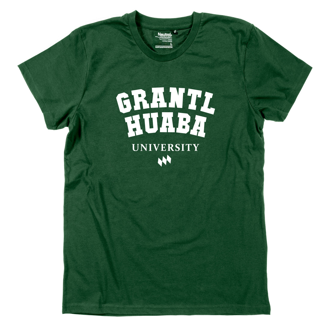 herren-shirt-grantlhuaba-university-gruen