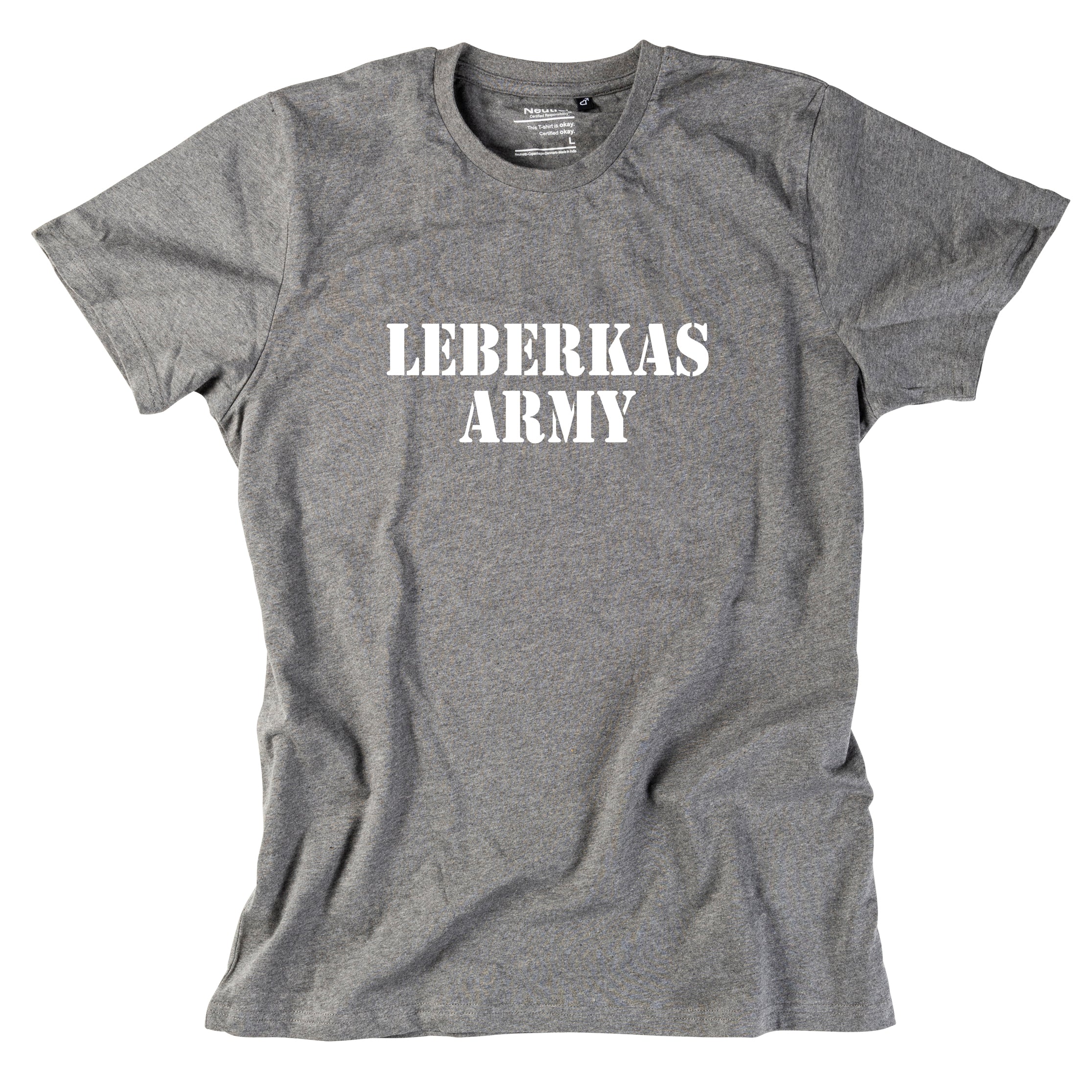 Herren-Shirt &quot;Leberkas Army&quot;