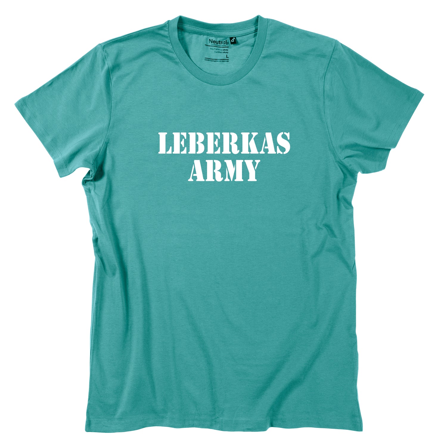 Herren-Shirt &quot;Leberkas Army&quot;