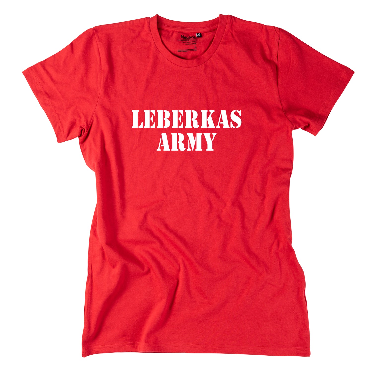 Herren-Shirt &quot;Leberkas Army&quot;