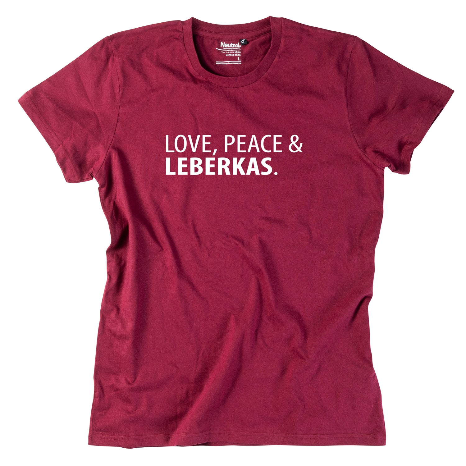 herren-shirt-love-peace-leberkas-borde