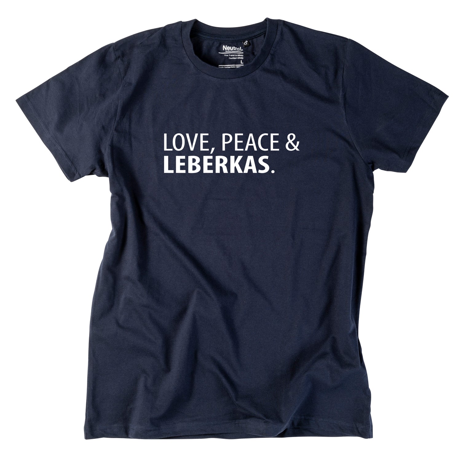 herren-shirt-love-peace-leberkas-navy