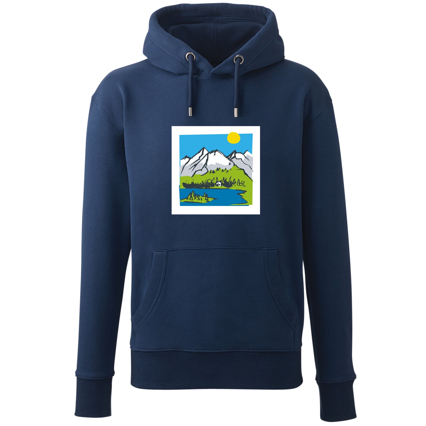 hoodie-bergpanorama-navy