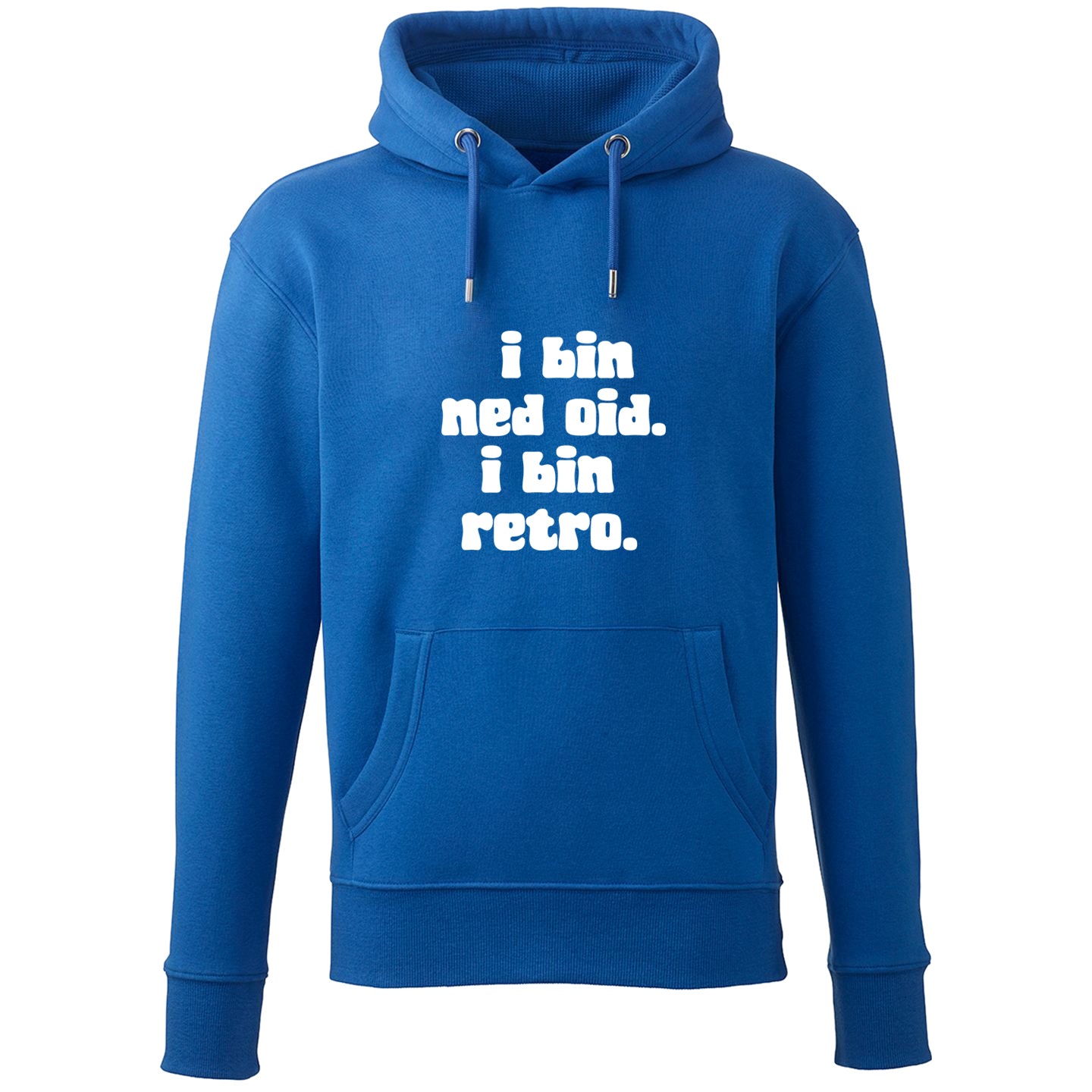 hoodie-i-bin-ned-oid-i-bin-retro-royal