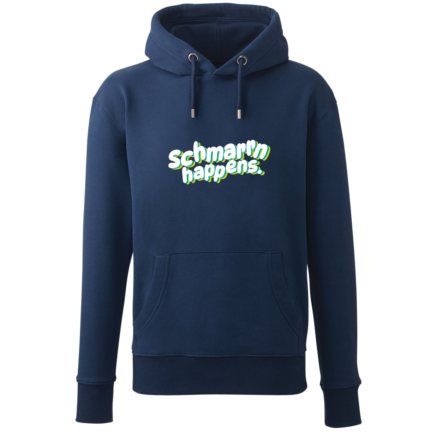 Hoodie &quot;schmarrn happens&quot;