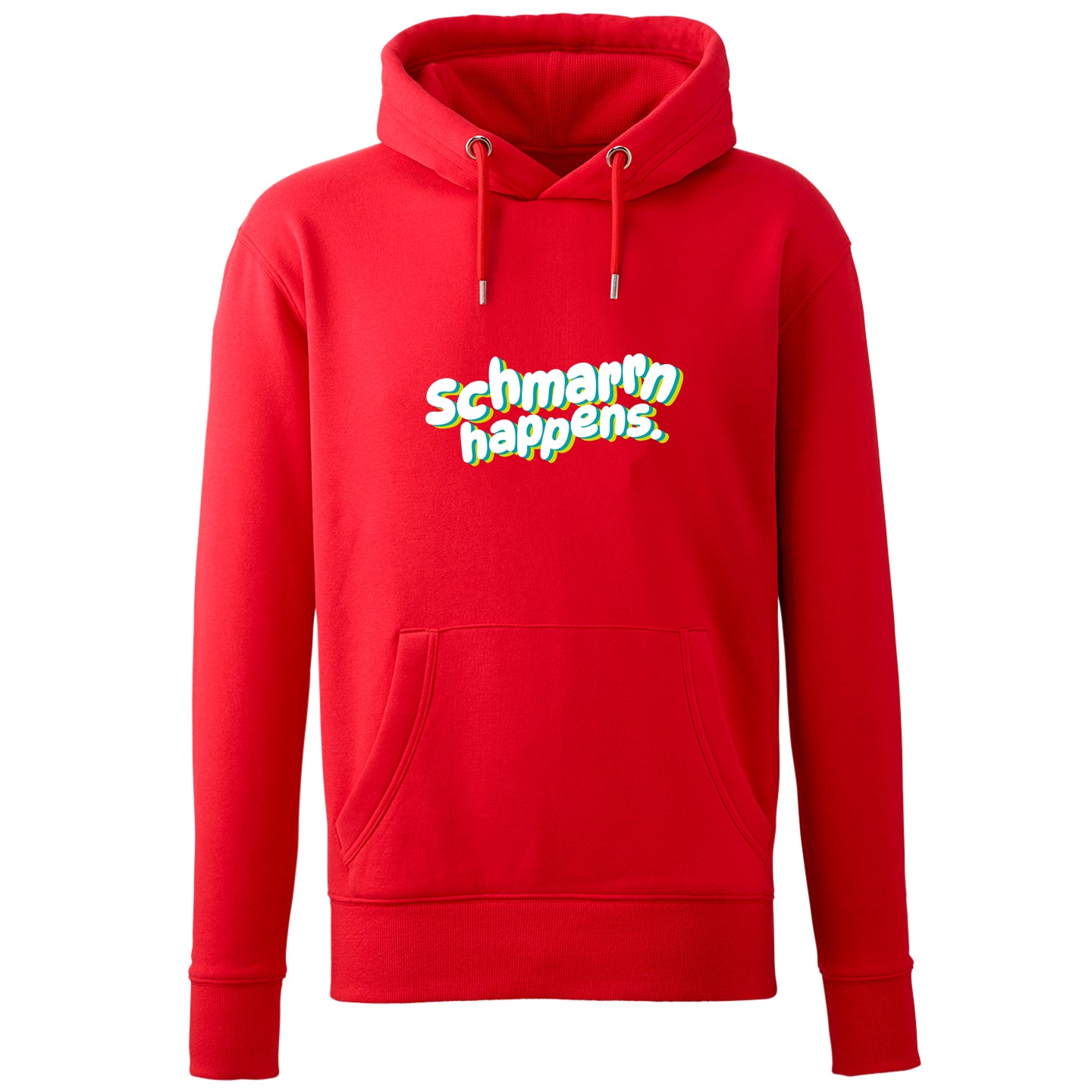 Hoodie &quot;schmarrn happens&quot;