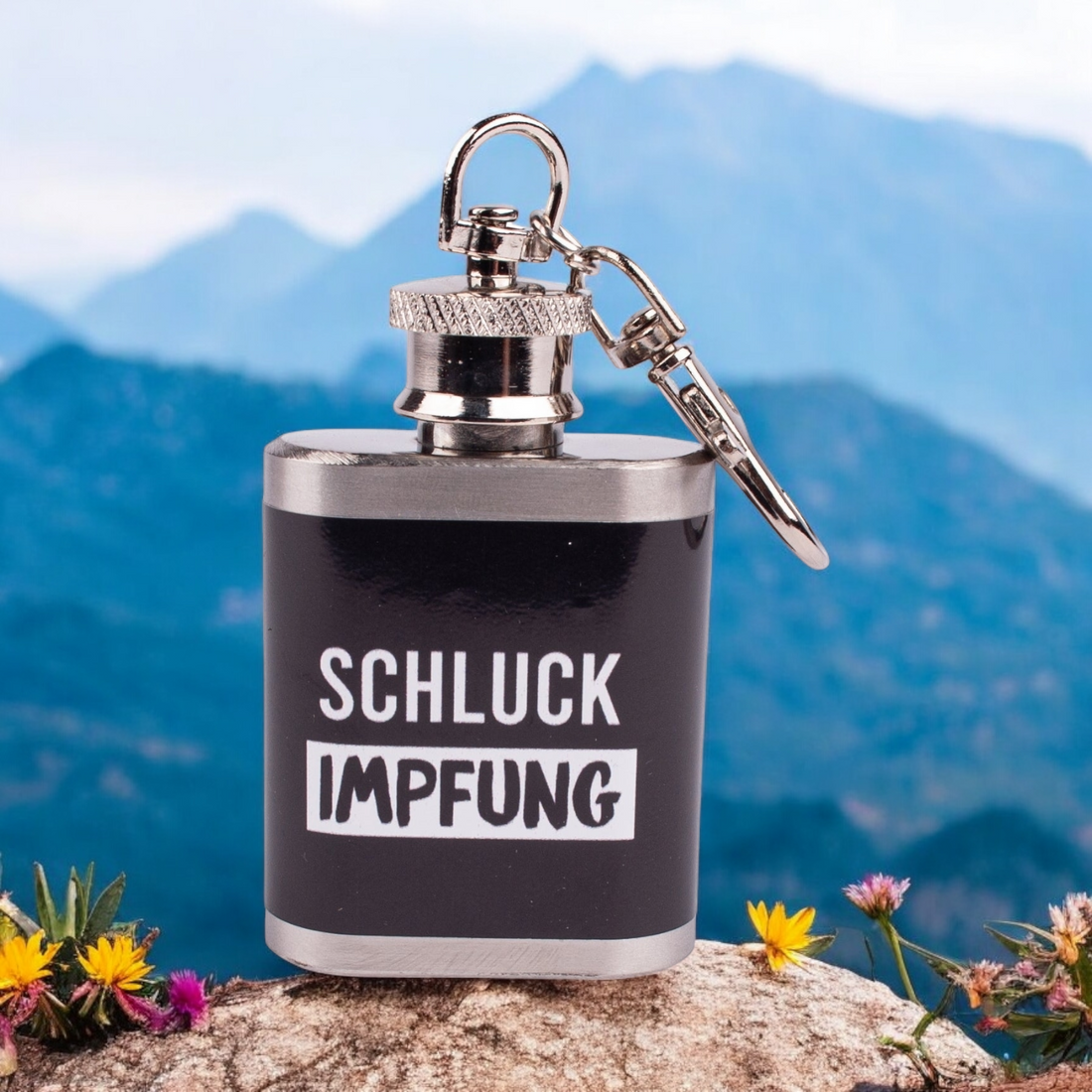 Mini-Flachmann &quot;Schluck Impfung&quot;