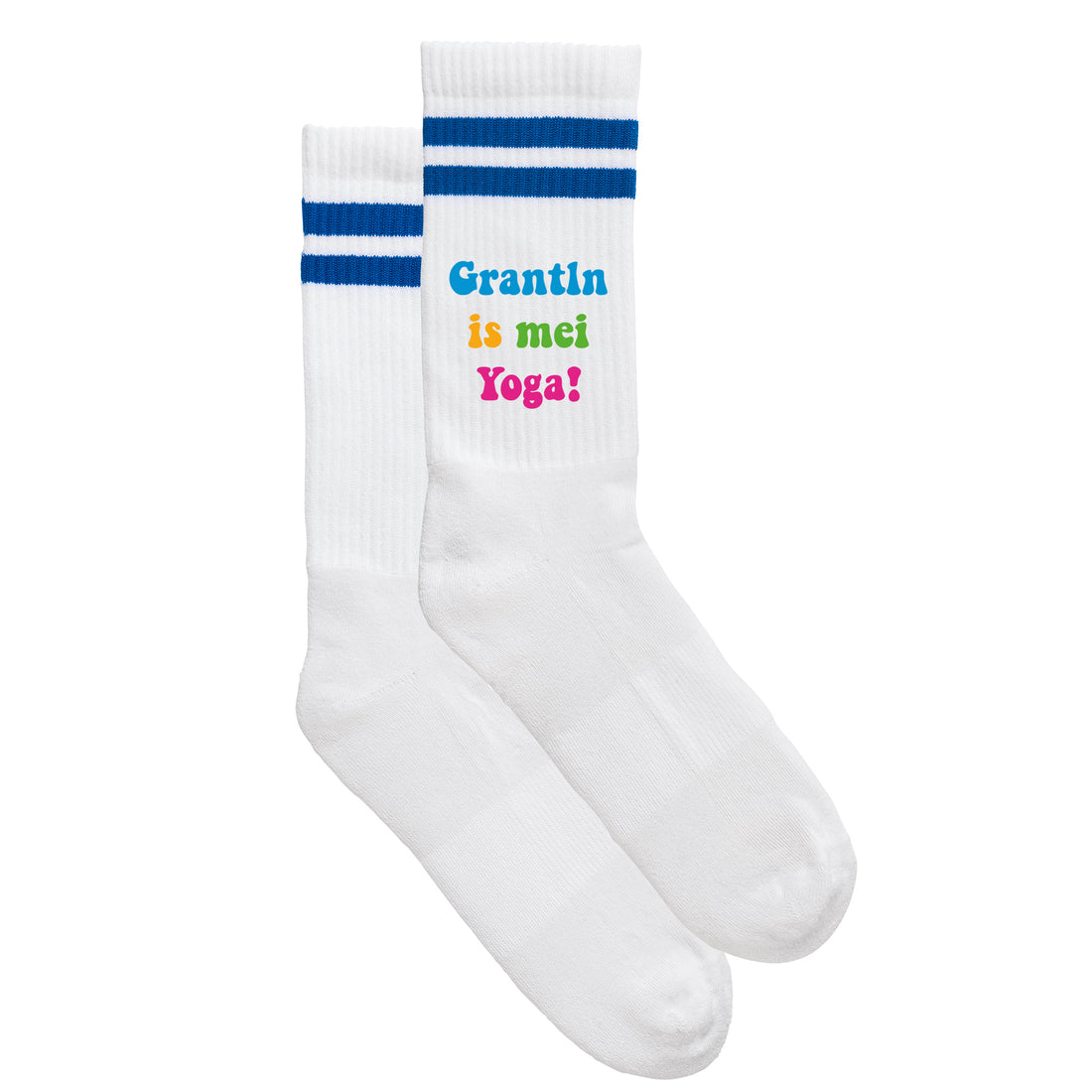 Sportsocken &quot;Grantln is mei Yoga!&quot;