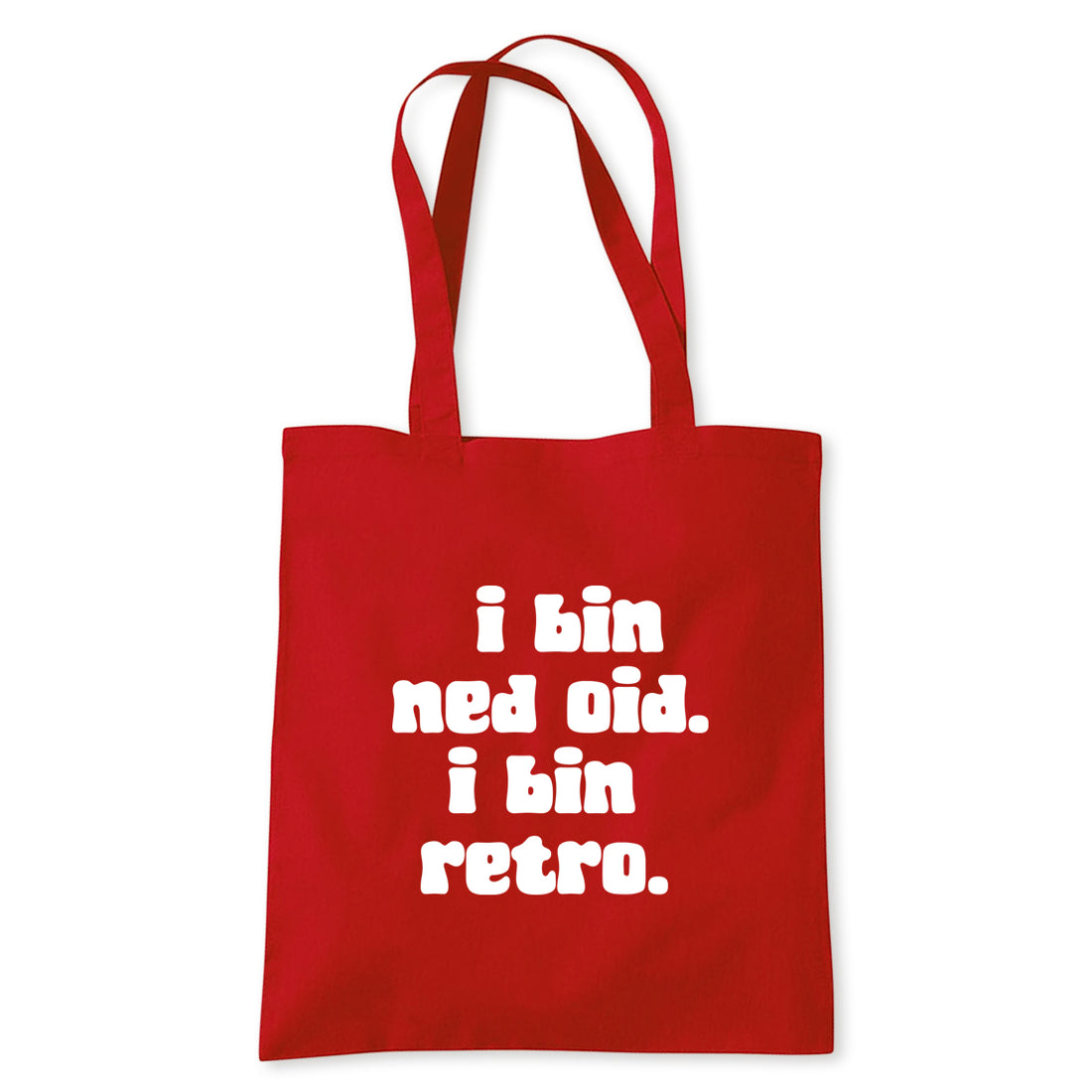 tasche-i-bin-ned-oid-i-bin-retro-rot