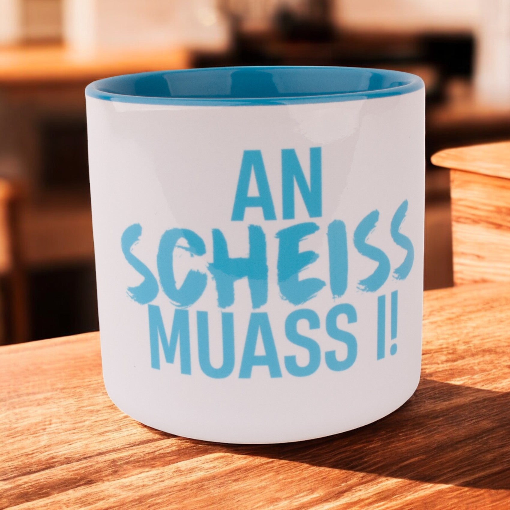 Tasse &quot;An Scheiss muass i!&quot;