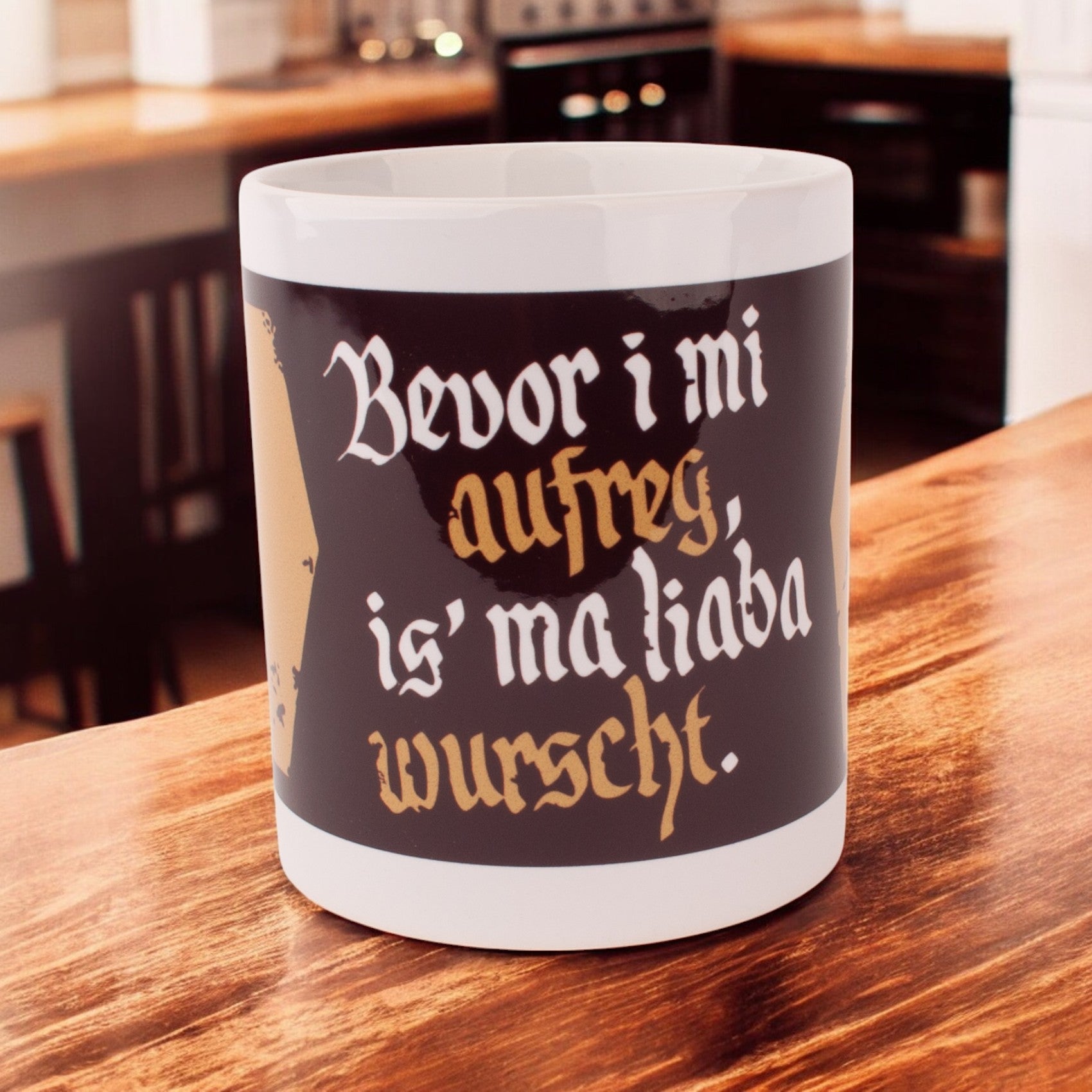 Tasse &quot;Bevor i mi aufreg ...&quot;