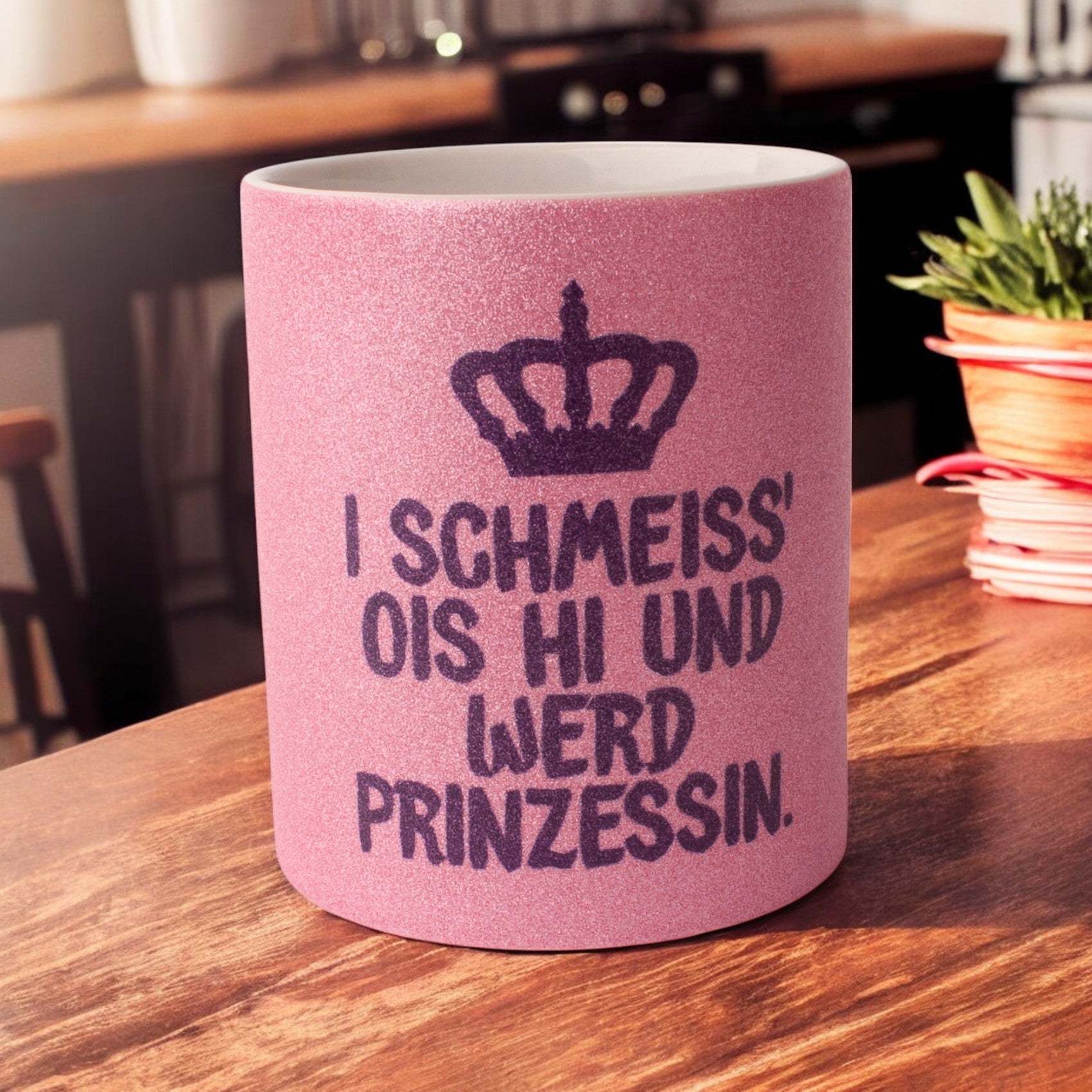 Glitzertasse &quot;Prinzessin&quot;