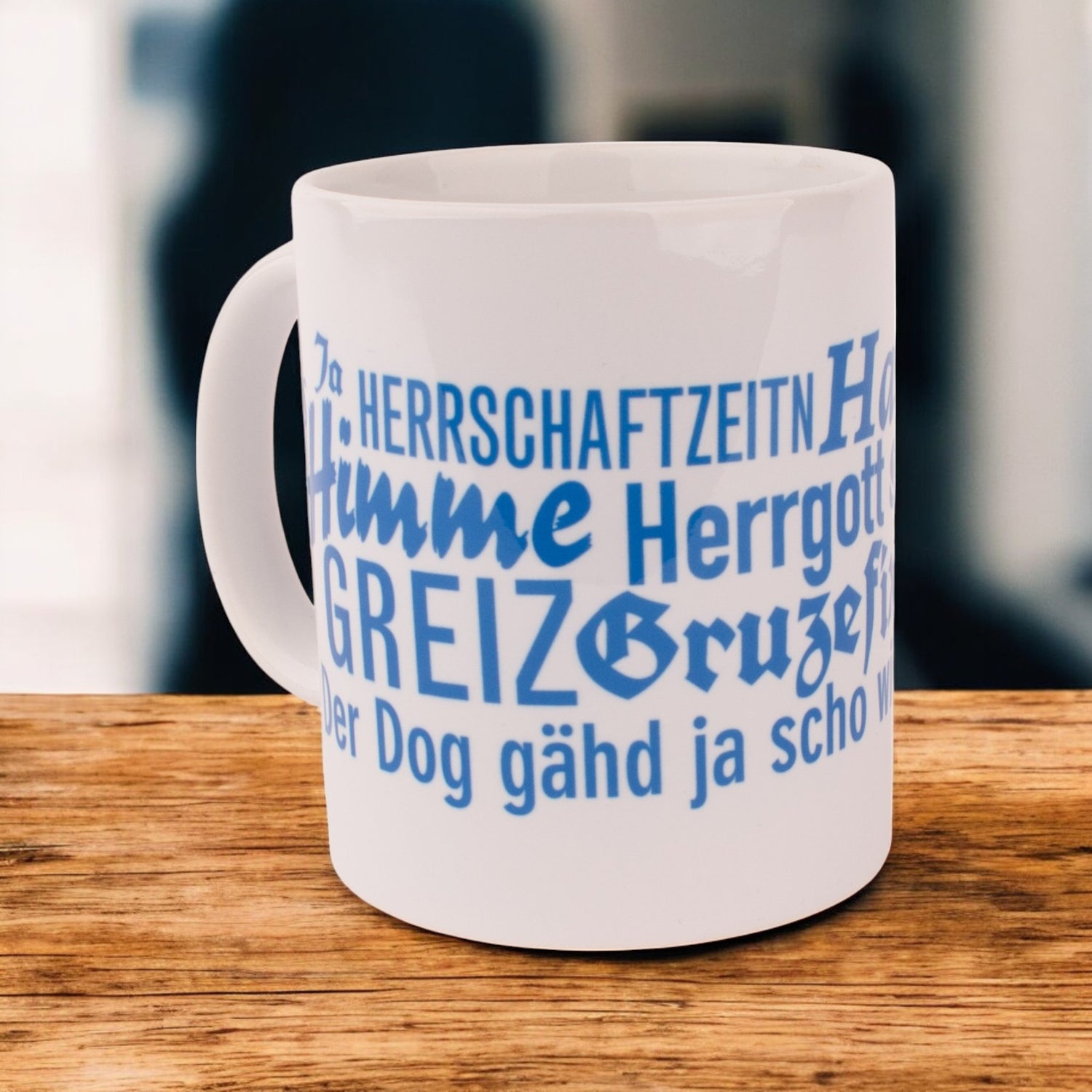 Tasse &quot;Herrschaftzeitn&quot;